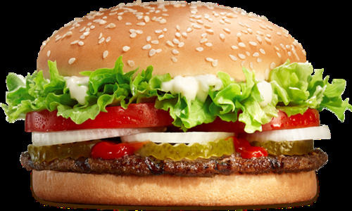 Spicy And Hot High In Fibre, Vitamins, Minerals, Antioxidants Chicken Burger Packaging: Box