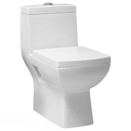 White Floor Mounted Ceramic Material Unique Design Western Toilet Seat