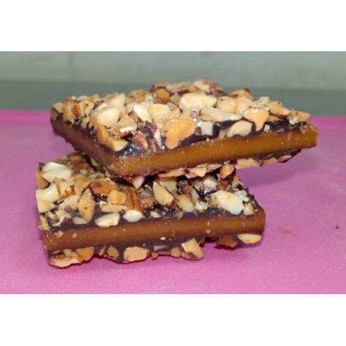 Good Source Of Fiber Protein Healthy Vitamins Sweet And Tasty Rectangle Roasted Almond Brittle Chocolate 