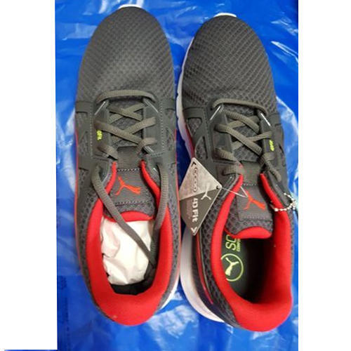 Black Gray Color Light Weight Regular Wear Slip Resistance Men'S Sports Shoe