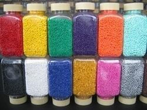 Brown Industrial Grade Multicolor Pet Masterbatch Granules With High Density