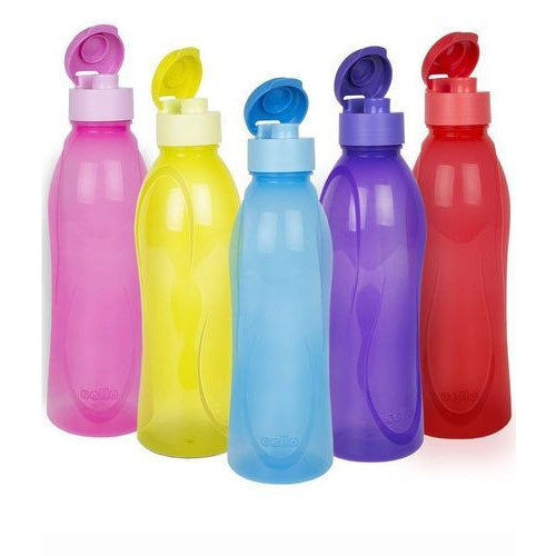 Leak Proof And Break Resistant Aqua Flip Polypropylene Plastic Water Bottle