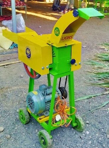 Green Reliable Service Sturdy Construction Chaff Cutter Easy Use Chaff Cutter Machine