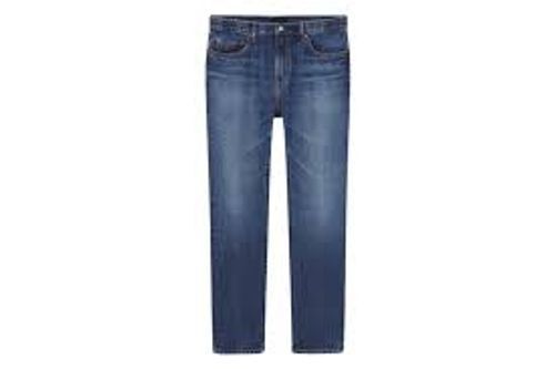 Trendy Blue Coloured Solid Denim Regular Fit Men's Jeans