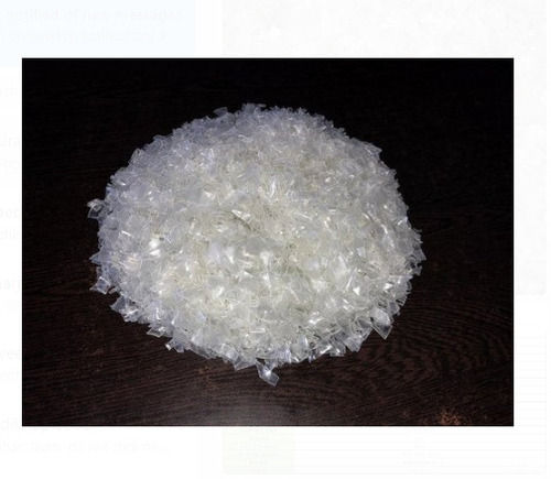 Whtie White Color Pet Flakes With 1-2 Mm Size And Transparency 50%