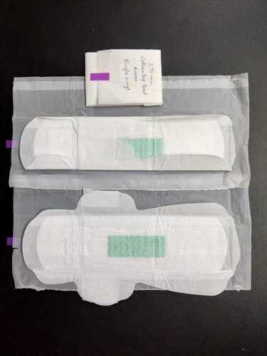 White Color Sanitary Napkin For Ladies With Eco Frienly Fabrics And Disposable Application: Personal Care