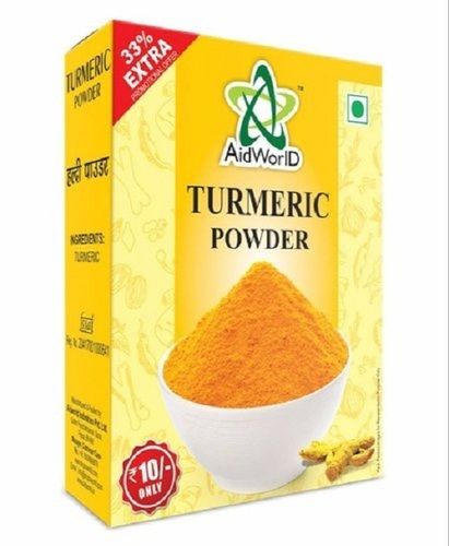 100% Natural And Fresh Hygienically Prepared Aid World Turmeric Powder