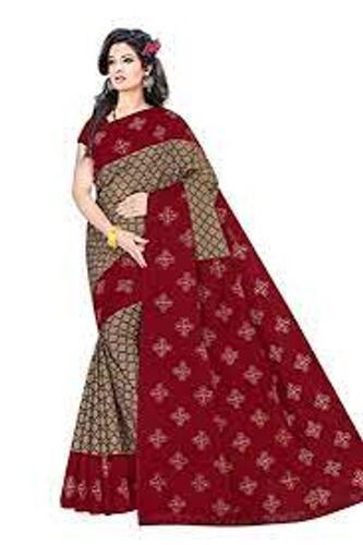 Comfortable Colorful And Stylish Daily Wear Cotton Saree