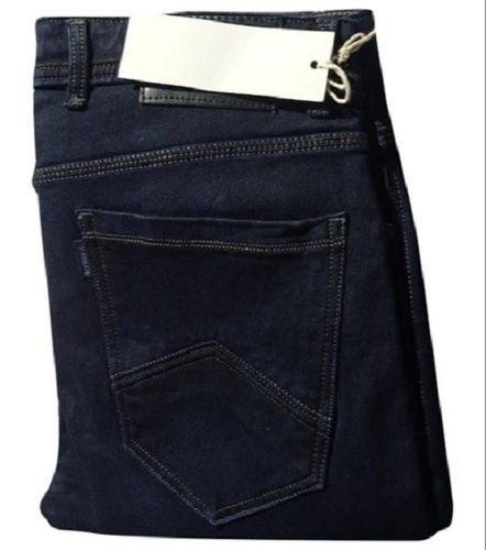 Dark Blue Color Stylish Regular Fit And Made From Finest Fabric Men'S Jeans