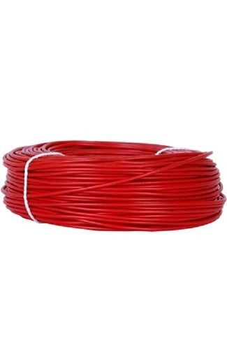 Flame Resistance Red Colour Pvc Insulated Electrical Cables For Domestic And Industrial Use