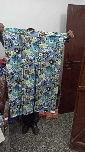 कैज़ुअल और रेगुलर वियर के लिए फ्लावर प्रिंटेड लेडीज़ कॉटन पलाज़ो पैंट्स