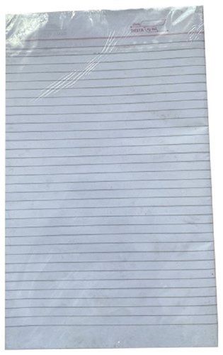 White A4 Lining Paper Sheet 500 Sheets Per Pack For Writing And Printing , Office Use Size: 4-8 Inch