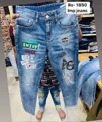 Button Ladies Designer Denim Jeans, Waist Size: 28-34 at Rs 350/piece in  New Delhi