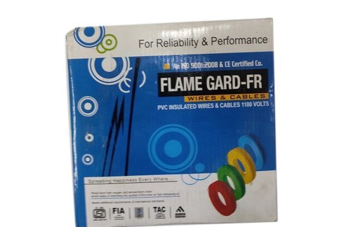 घर, निर्माण परियोजनाओं के लिए नीला लंबा चलने वाला और मज़बूत इलेक्ट्रिक PVC फ्लेक्सिबल वायर