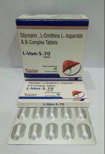 Silymarin L-Ornithine L-Aspartate And B-Complex Tablet General Medicines