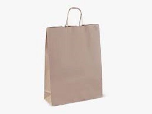 Recyclable Twisted Handle Paper Bags - Brown Kraft - Takeaway Small, For Packaging