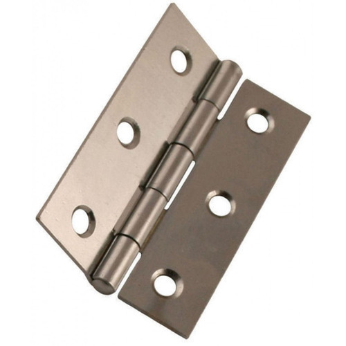 Double Ball Bearing Stainless Steel Door Hinge - Stainless Steel, Silver Finish | Smooth Operation, Corrosion-Resistant, Easy to Install, Durable Design