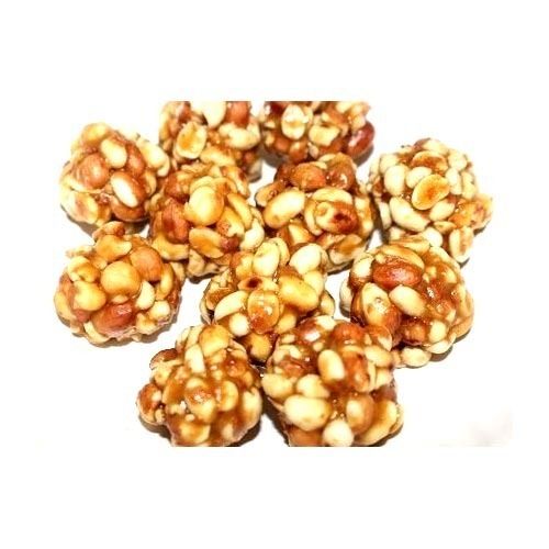 Healthy Yummy Sweet And Natural Dry Tasty Protein Rich Brown Groundnut Ball