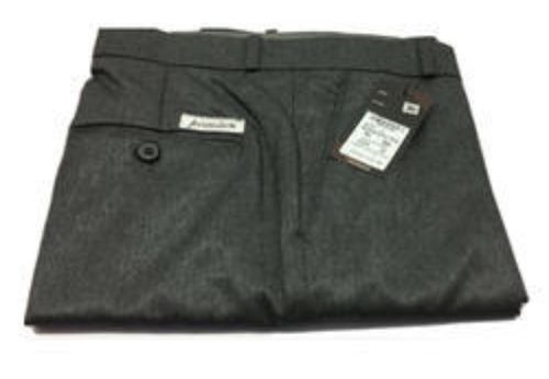 Men Comfortable And Breathable Fashionable Plain Black Cotton Formal Pant