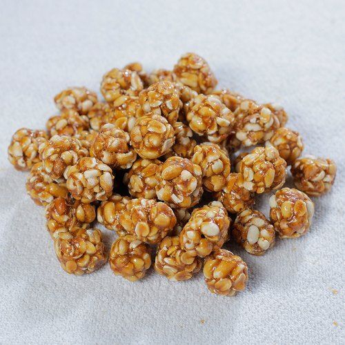 Round Shape Crispy Delicious Yummy And Tasty Fresh Sweet Brown Peanut Ball