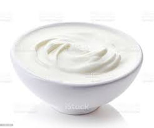 Tasty Fresh Creamy Original Flavor Raw Processed White Yogurt, Pack Of 1 Kg
