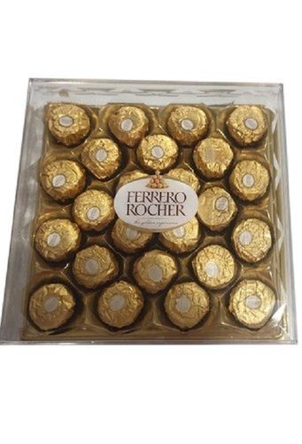 100% Fresh, Pure Round Ferrero Rocher Yummy And Delicious Chocolate Box For Gifts