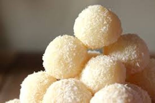 100% Natural Delicious Tasty And Healthy Rich Flavour Nutritious Coconut Ladoo  Shelf Life: 3 Months