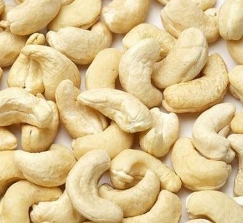 100 % Organic Pure White Dried Cashew Nuts, Rich In Fiber, Protein And All Nutrients
