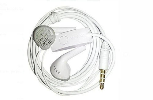 3.5 Mm Jack Superior Sound Quality White Samsung Wired Earphone