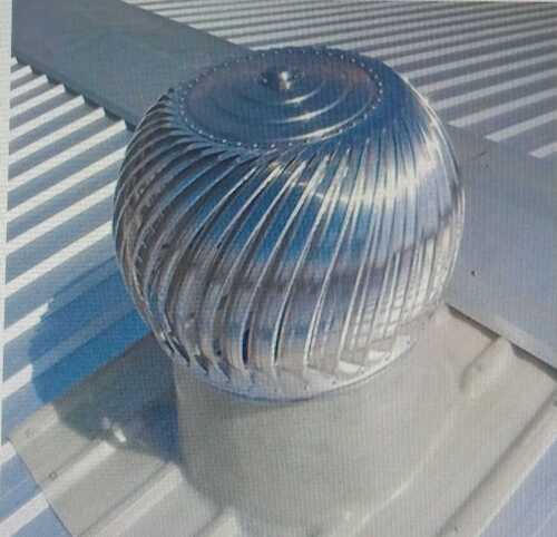 Air Turbo Ventilator Available In Cast Iron, Aluminium And Stainless Steel Material