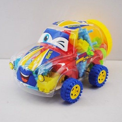 Pe All Color Brick Kids Toys Car,Blocks Are Made Of High Quality Plastic