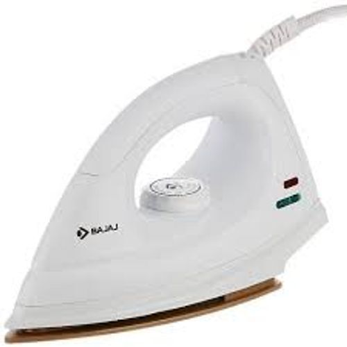 Multi Anti-Bacterial German Coating Technology White Bajaj Dx-7 1000W Dry Iron