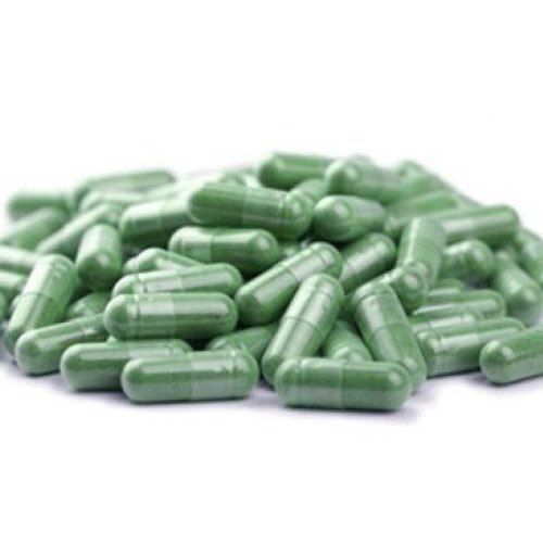 Antioxidant Vitamin A C E Herbal Wheatgrass Capsules