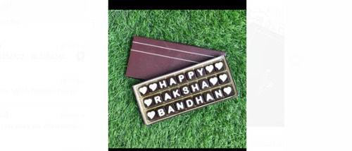 Matte Lamination Attractive Handmade Square Shape Chocolate Gift Box For Rakshabandhan Delicious Taste 