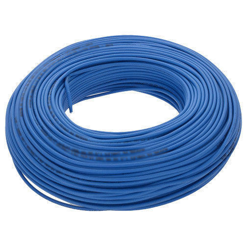 Plastic Wires Are Designed To Provide Efficient Power Transfer, 90 Meter Blue Electric Cable Wire