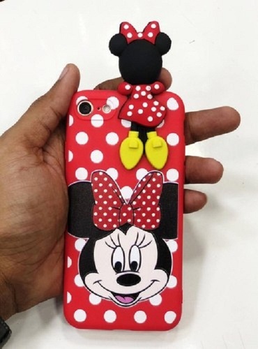 Rubberized Mobile Cover - Multicolor Design , Slim Shock-Absorbent Protection with Stylish Prints
