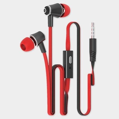 Hd Sound Technology With Nc Bluetooth Headphones And Red Black Colour  Body Material: Plastic