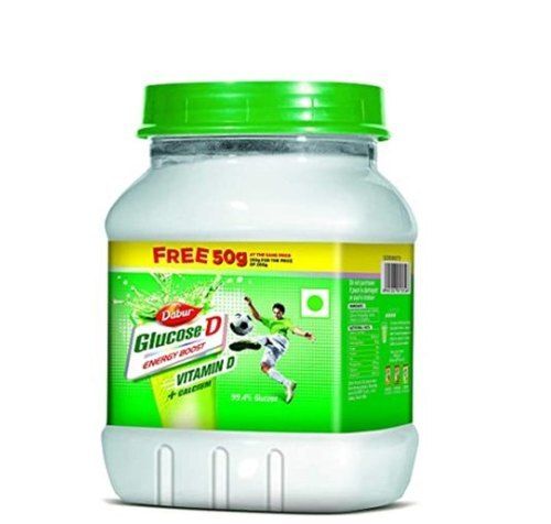 White Coloured Dabur Glucose -D Powder Of Good Quality Suitable For: Adults