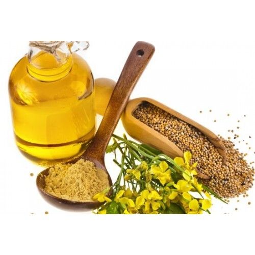 Pure Rich Monounsaturated Fatty Acids Mustard Oil 