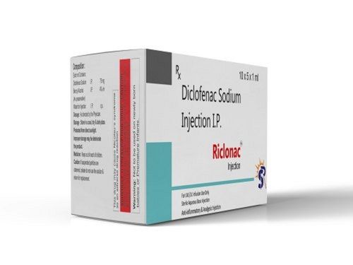 Riclonac Diclofenac Sodium 75 Mg Injection For Mild To Moderate Body Pain Age Group: Adult