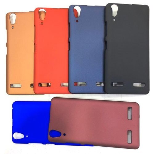 Waterproof And Scratch Resistance Multicolor Plain Plastic Mobile Back Cover 