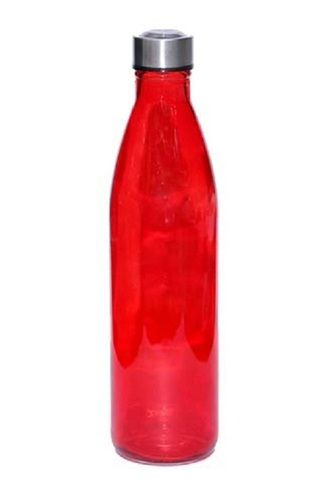 Durable And Long Lasting High Grade Glass Bottles Red Colour