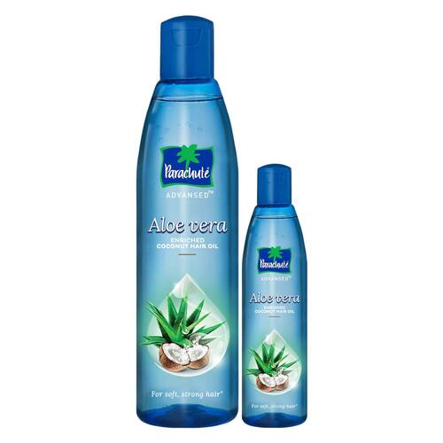 Advanced Aloe Vera Enriched Coconut Hair Light Parachute Oil  Recommended For: All Ages