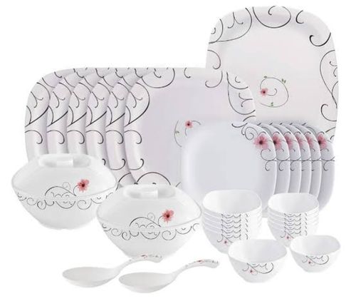 Classic Design Megneton Pack Melamin Melamine Dinner Set With 32 Piece For Gift And Family Use Use: Home