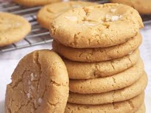 Crispier Texture Natural Fresh Peanut Butter Cookies  Additional Ingredient: Flour