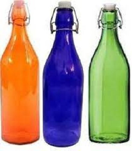 Durable And Long Lasting Glass Bottles In Mutli Colour With Simple Design Diameter: 12 Inch (In)