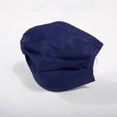 Eco Friendly Breathable And Comfortable Navy Blue Disposable Face Mask