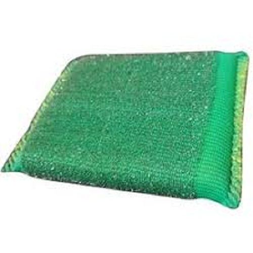 Green Color Soft Touch Scrubber Pad, Utensils Easy To Cleaning And Scrubbing For Kitchen