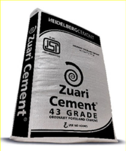 Manufactured Sand High-Grade Zuari 43 Grade Strong Opc Cement For Construction And House Use