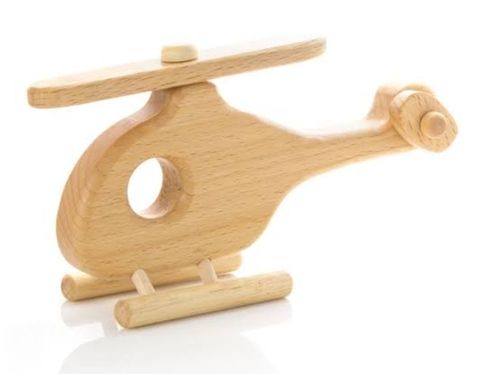 Solid 100% Wooden Handicraft Playable Efficient Brown Toy Helicopter For Kids Age Group: 8-11 Yrs